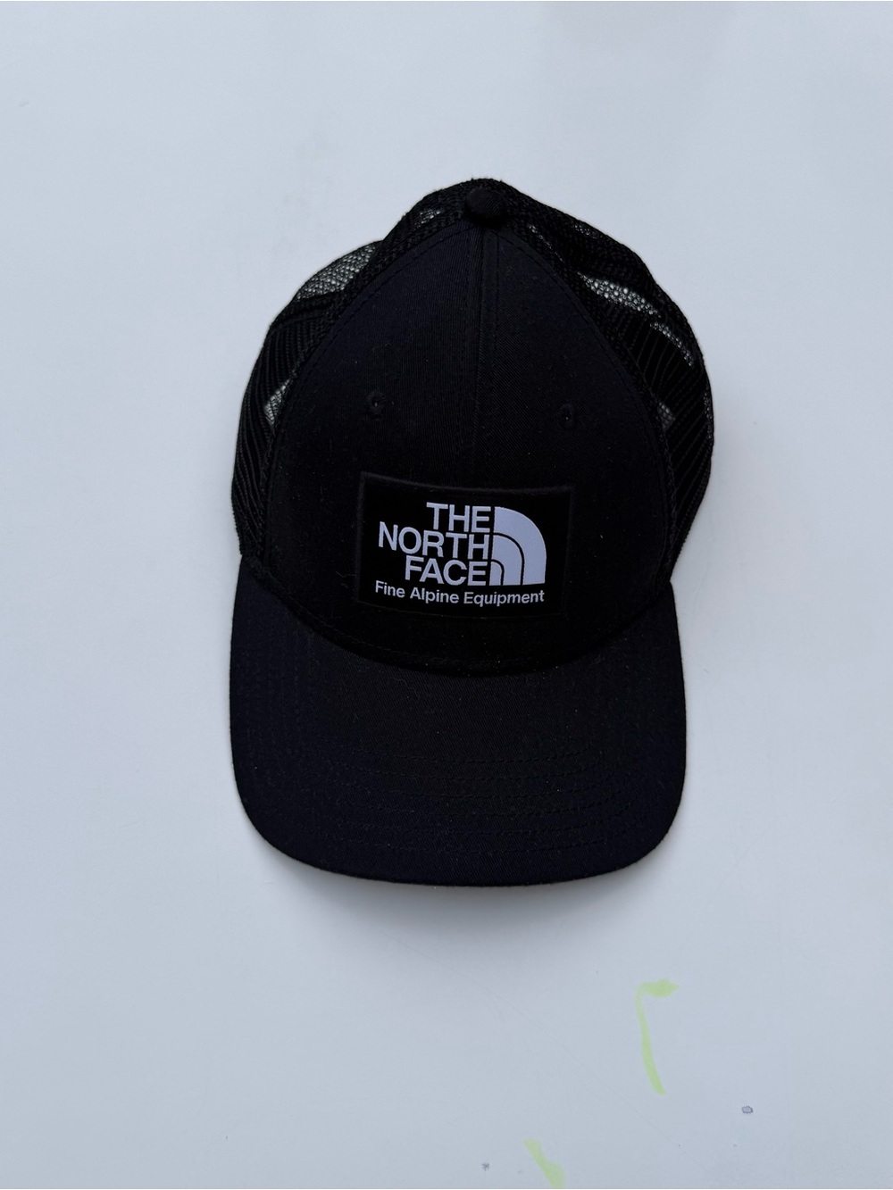 The North Face Black Mesh Trucker Cap